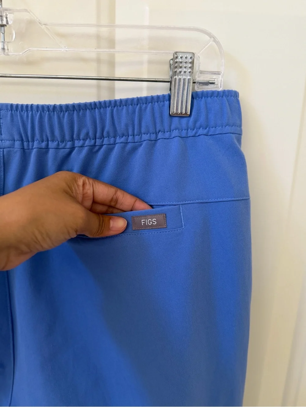 Figs Men’s Tansen Ceil Blue Scrub Jogger Pants Size Small Waist 31-33